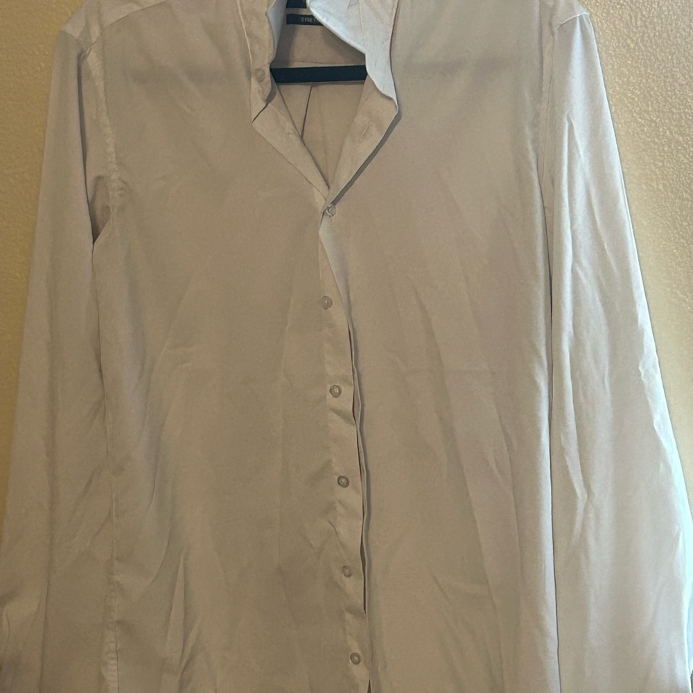 Chaps Men's White Dress Shirt